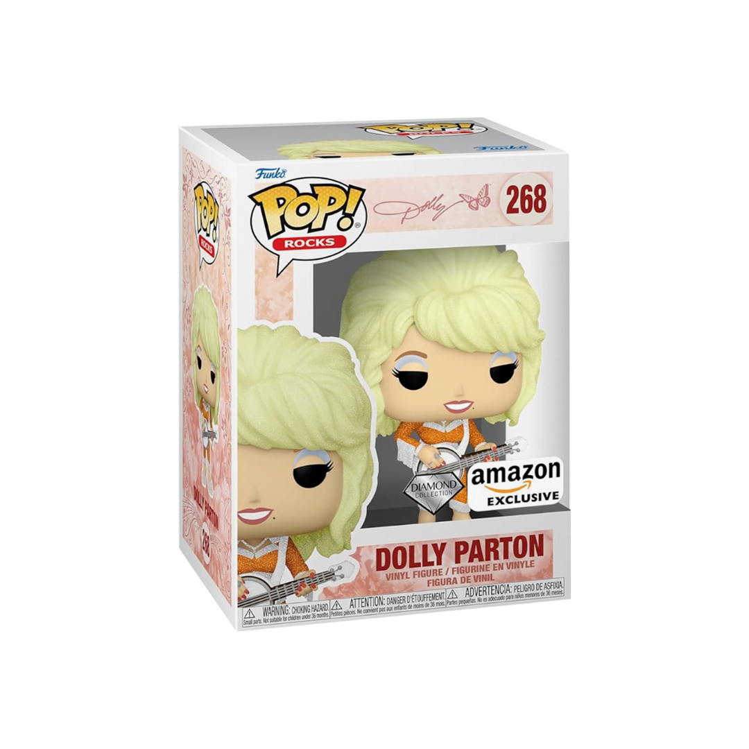 Limited Edition Dolly Parton Diamond Funko Pop