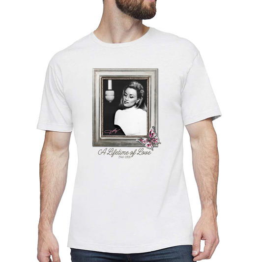Dolly Parton Legacy Retro T-Shirt close-up of retro graphic print