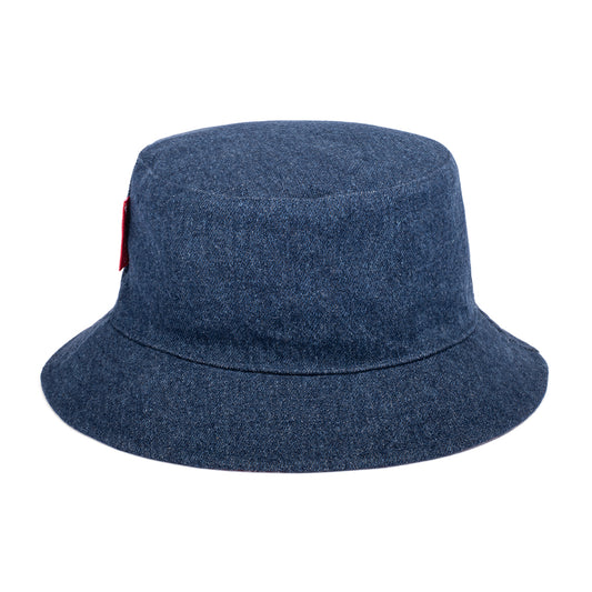 Dolly Parton Bucket Hat Foil Butterfly Denim-2