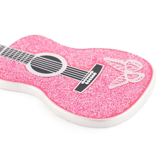 Dolly Parton Ornament Butterfly Guitar Glitter-2