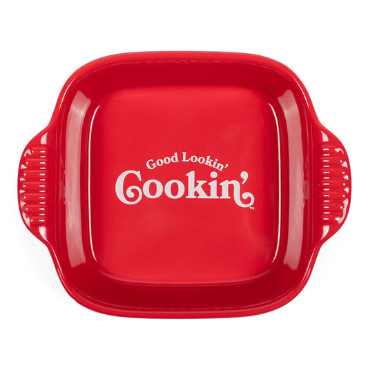 Dolly Parton Square Casserole Dish Good Lookin' Cookin' - -
