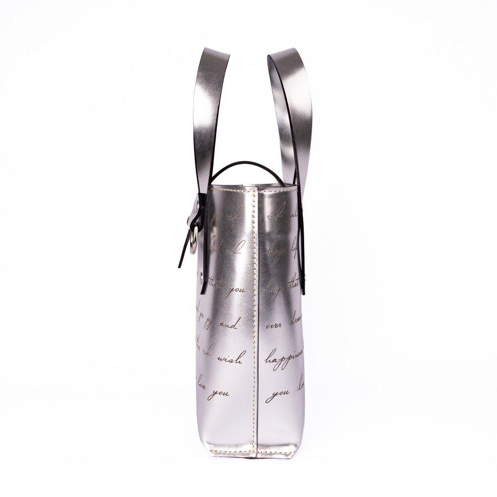 Dolly Parton x Morgan Rhea “I Will Always Love You” Silver Avie Lee Handbag