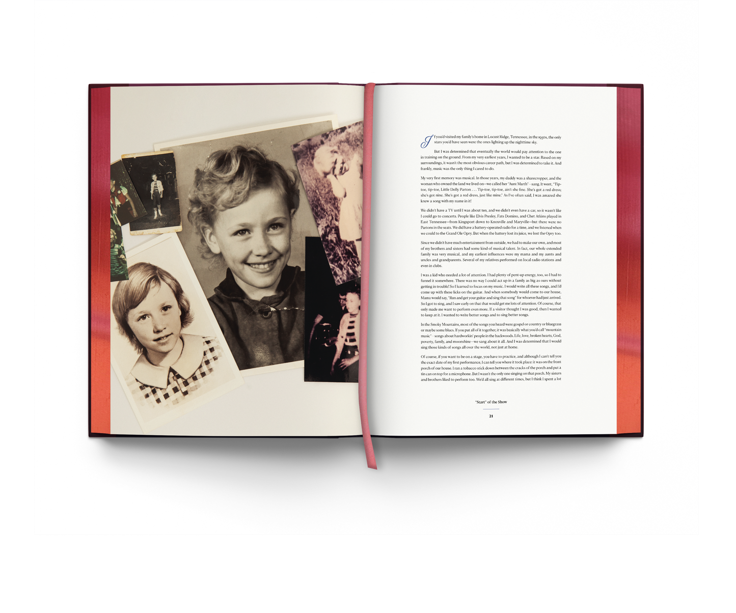 Star of the Show (Deluxe): My Life on Stage Hardcover Book