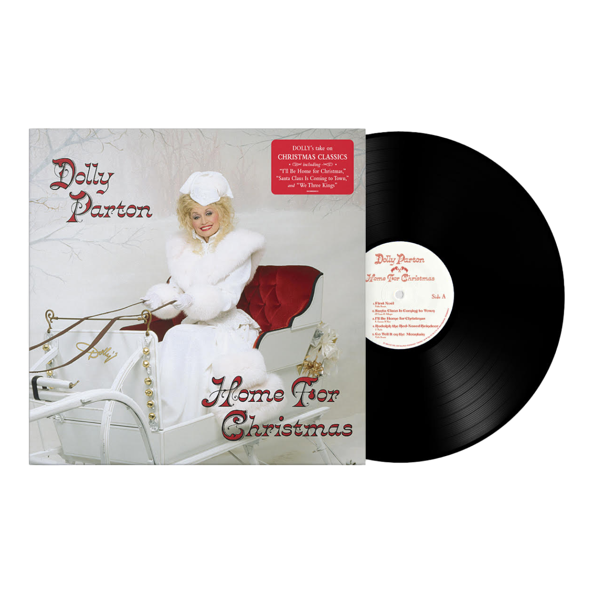 Dolly Parton Home For Christmas Vinyl | Limited Global Release