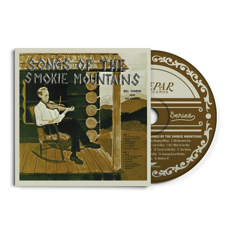 Songs From The Smokie Mountains CD - Bill Owens and the Kinfolk
