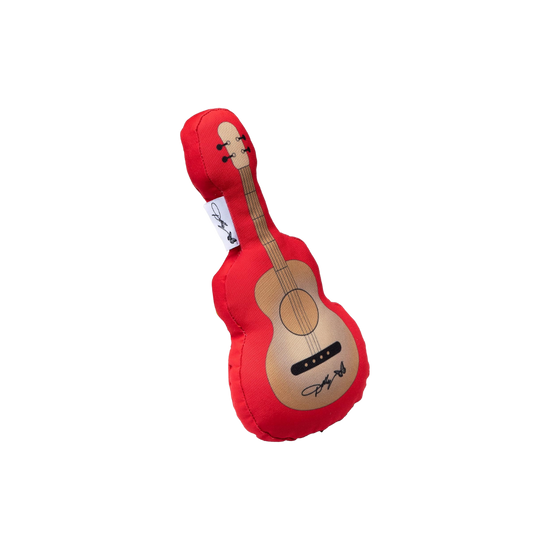 Doggy Parton Dolly's Red Guitar Plush Toy