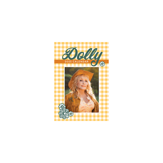 Official Dolly Parton Merchandise. Perfect for nine-to-fivers, this stylish and petite functional planner is ideal for fans on the go. With Dolly-themed artwork on each page, planning grids for notes, appointments, and reminders, the calendar also features a perforated notes section for to-dos, reminders, and lists, making it a valuable companion.