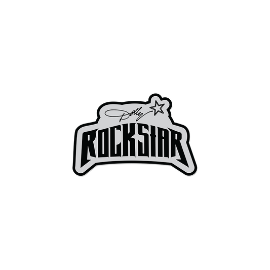 Rockstar Light Grey Sticker