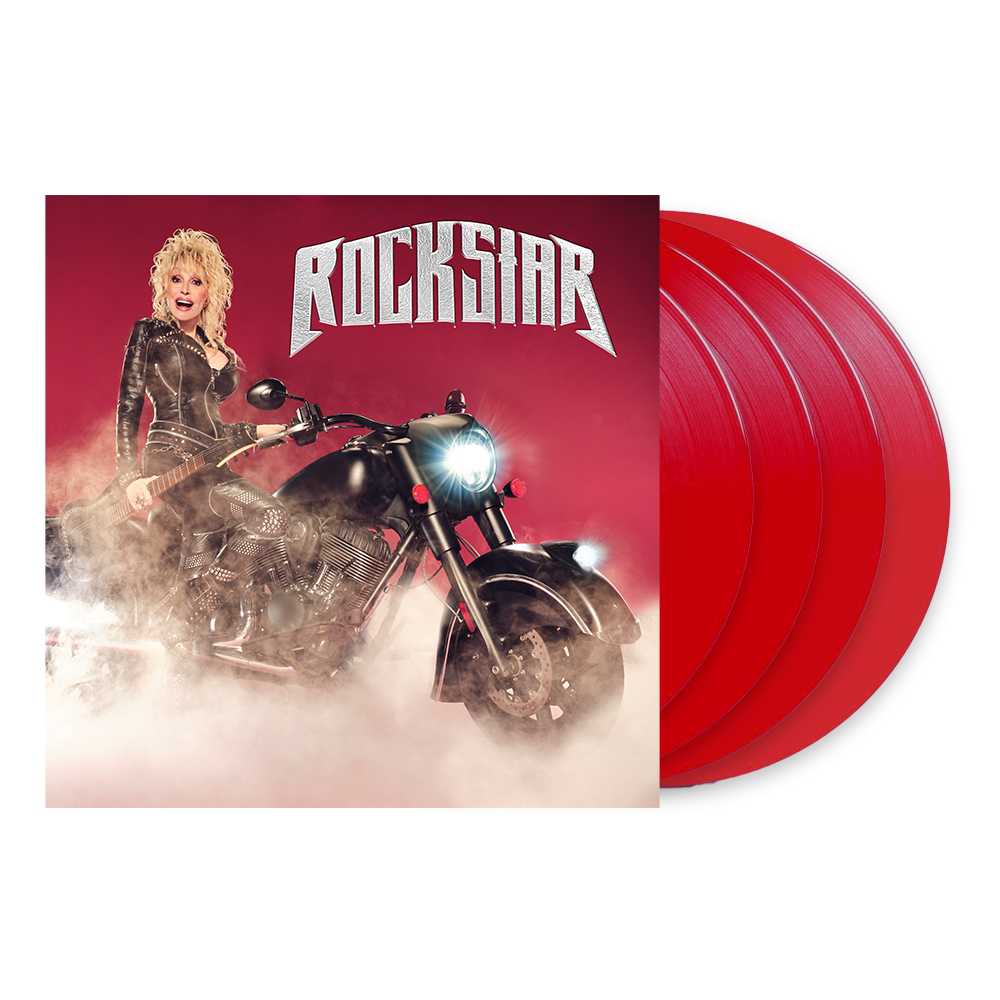 Rockstar 4LP Dolly Moto Cover Red Vinyl Box Set