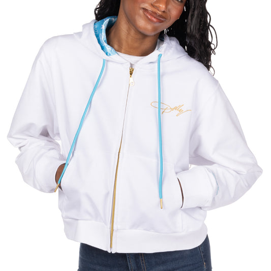 Dolly Parton Life of Many Colors Hoodie Zip Front