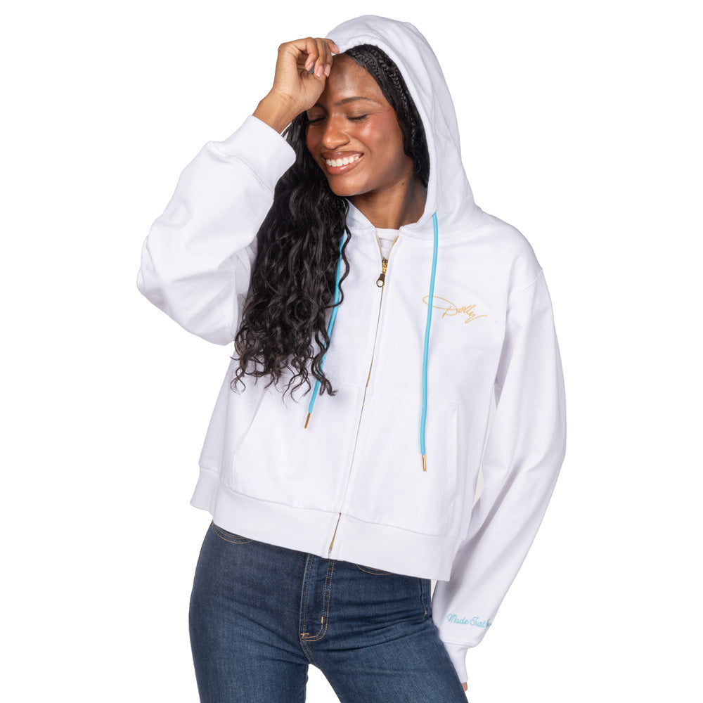Dolly Parton Life of Many Colors Hoodie Zip Front