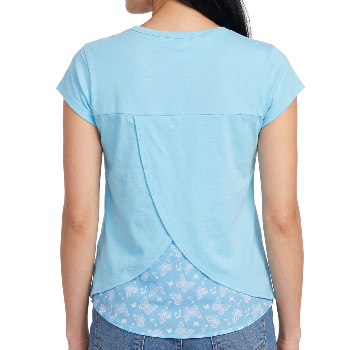 Dolly Parton Life of Many Colors T-Shirt Rhinestone Tulip Back