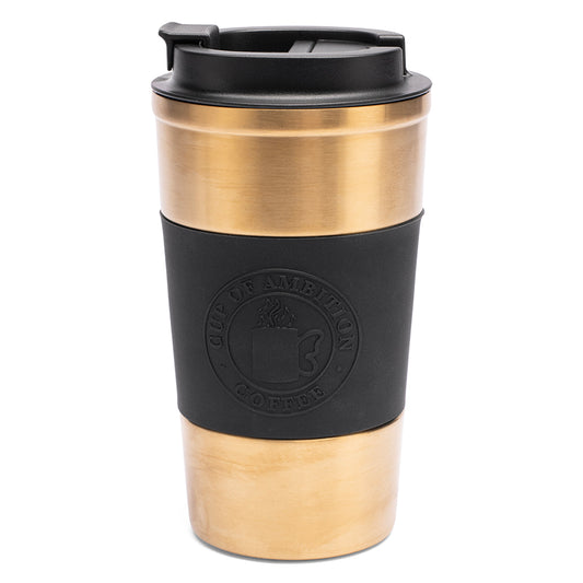 Dolly parton tumbler cup of ambition - black