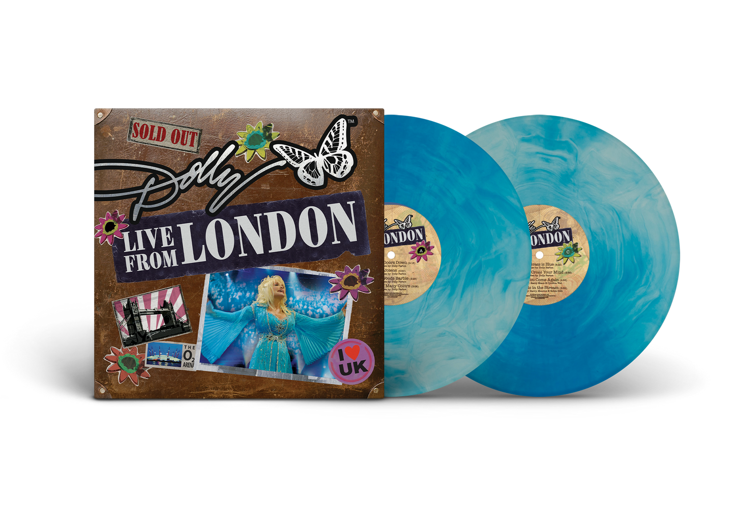Live From London LP (Limited Edition Blue Skies Vinyl)