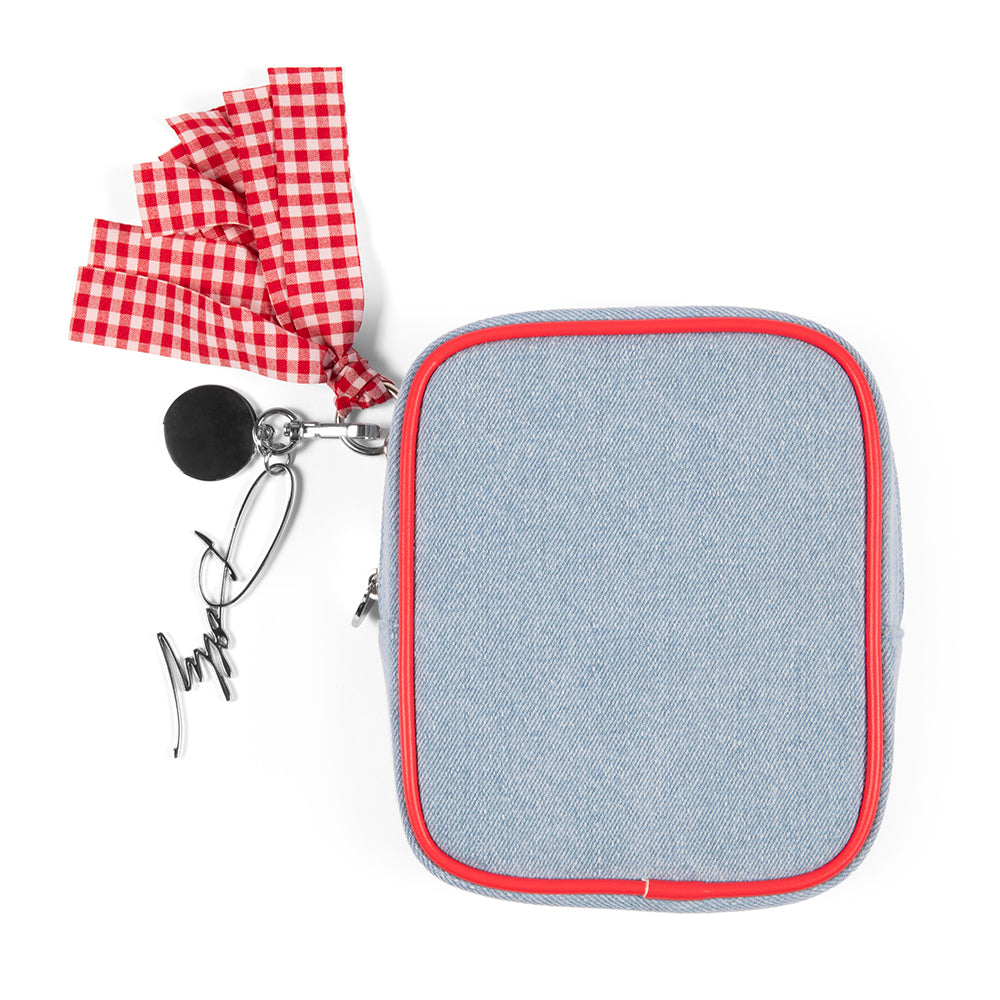 Dolly Parton Card Case with Tassel Jolene Denim-4