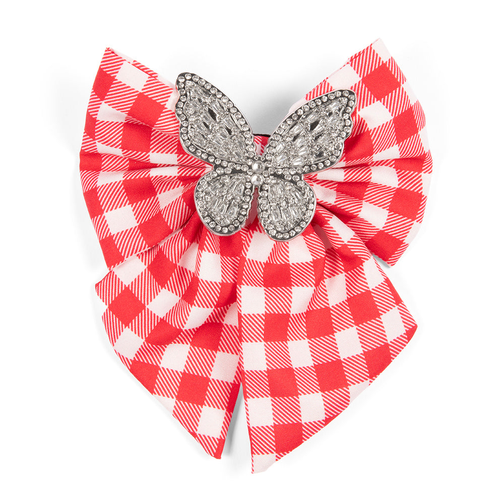 Dolly Parton Bow Country Butterfly Gingham - Gingham -