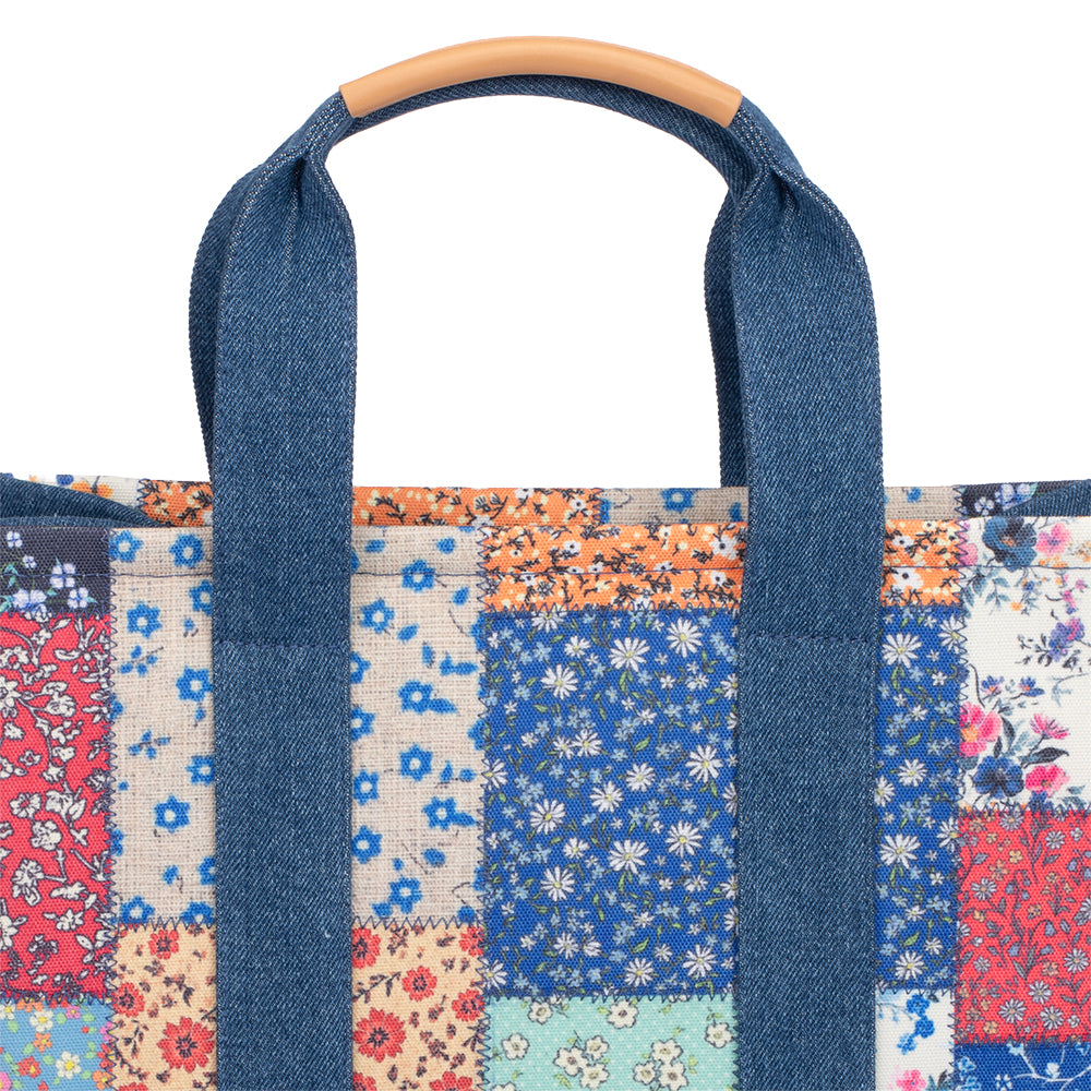 Dolly Parton  Tote Patchwork Pattern-5