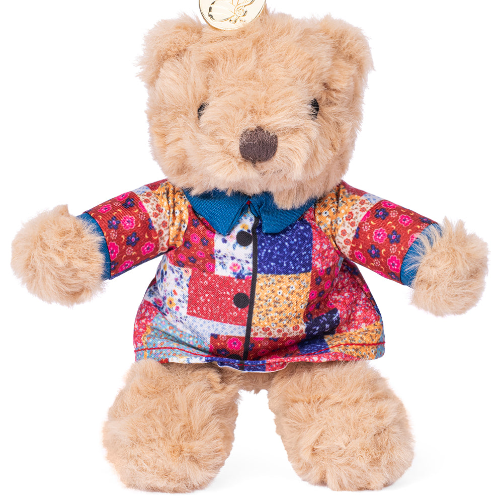 Dolly Parton Keychain Plush Bear Patches Coat-3