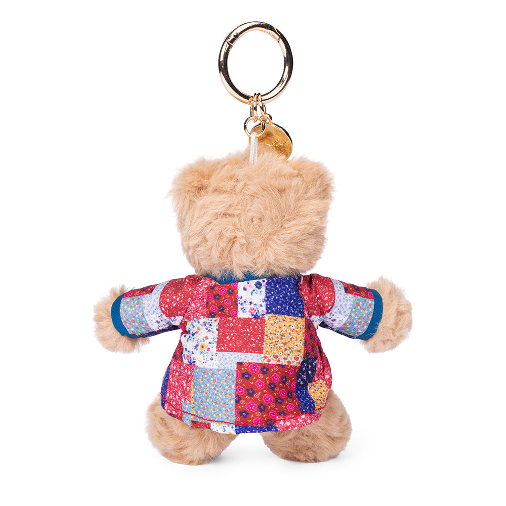 Dolly Parton Keychain Plush Bear Patches Coat-2