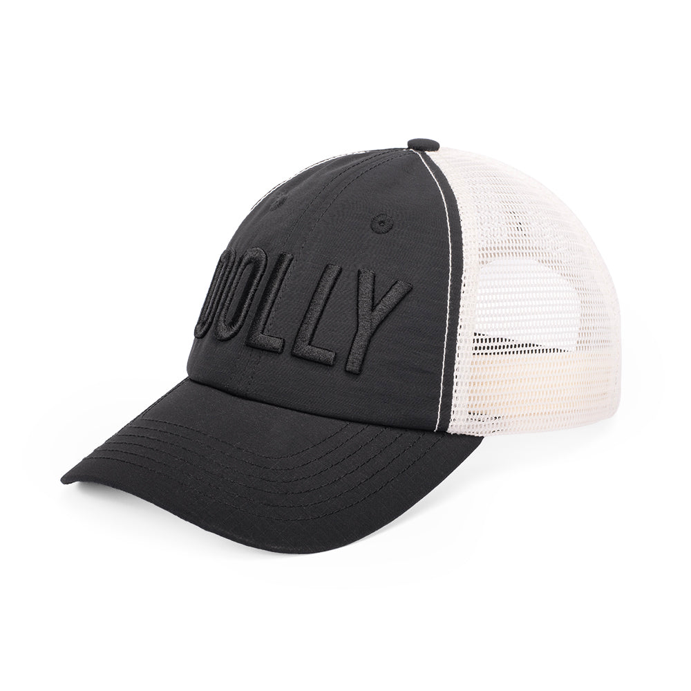 Dolly Parton Trucker Hat 3D Logo (Black)-2