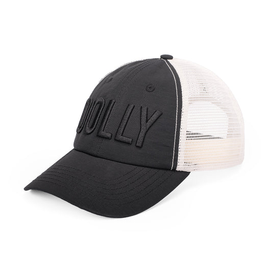 Dolly Parton Trucker Hat 3D Logo (Black)-2