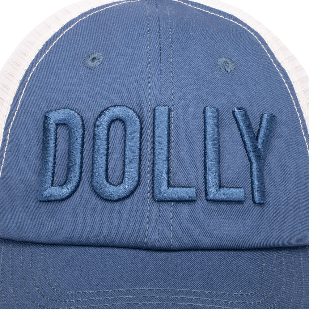 Back view of the cap displaying the adjustable snapback closure strap