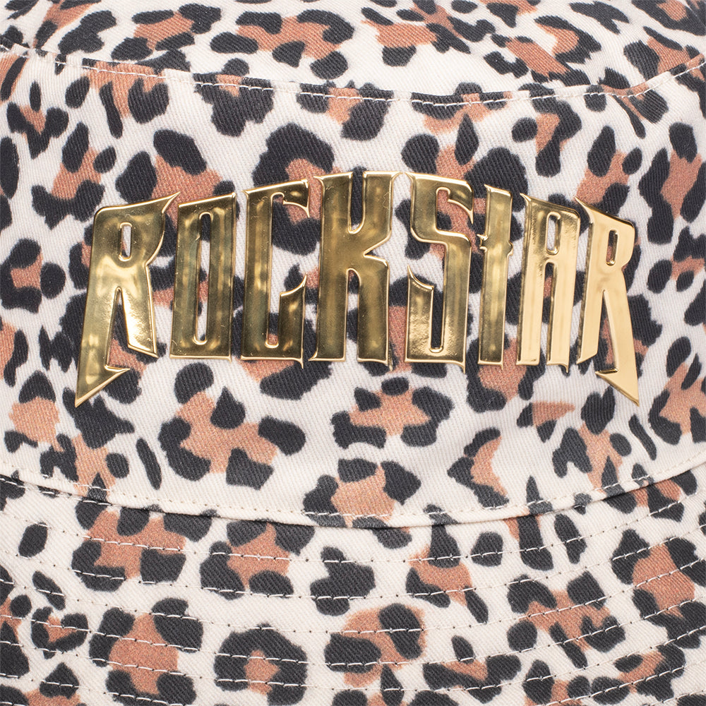 Dolly Parton Bucket Hat Rockstar Leopard Print-3