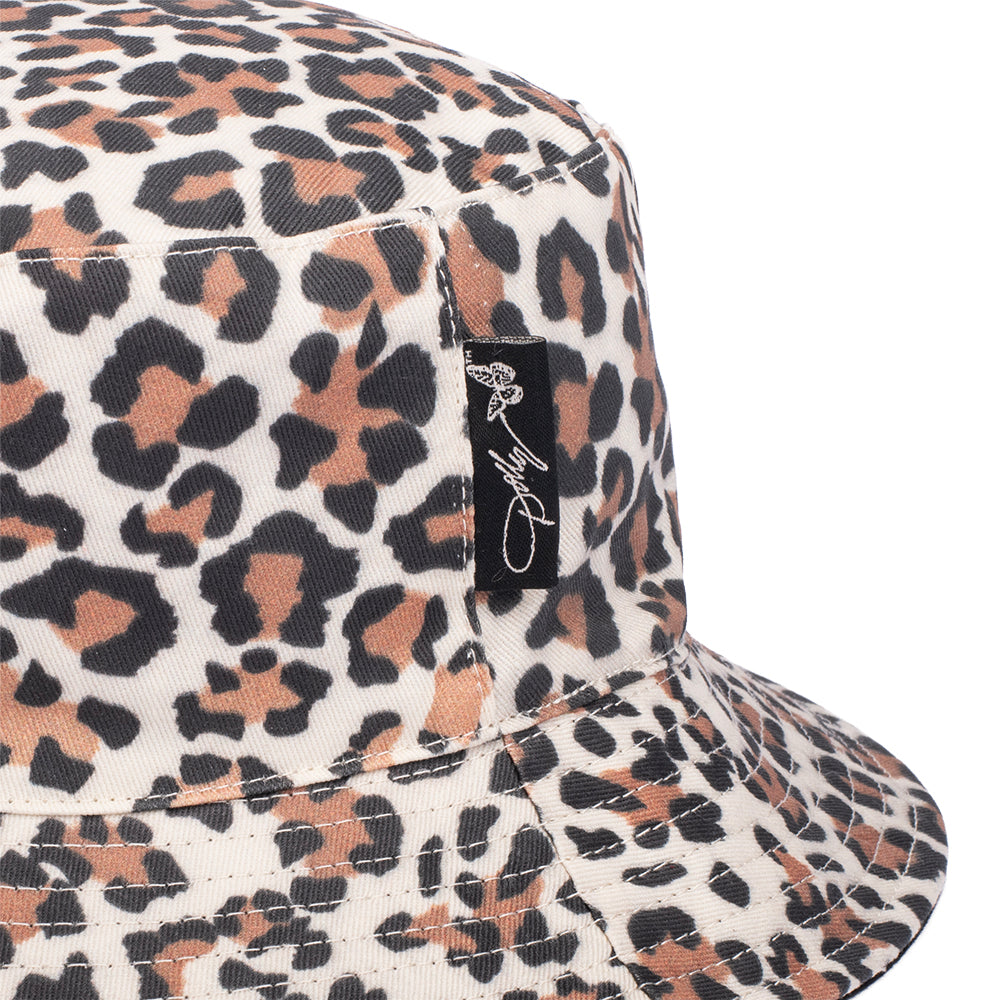 Dolly Parton Bucket Hat Rockstar Leopard Print-5