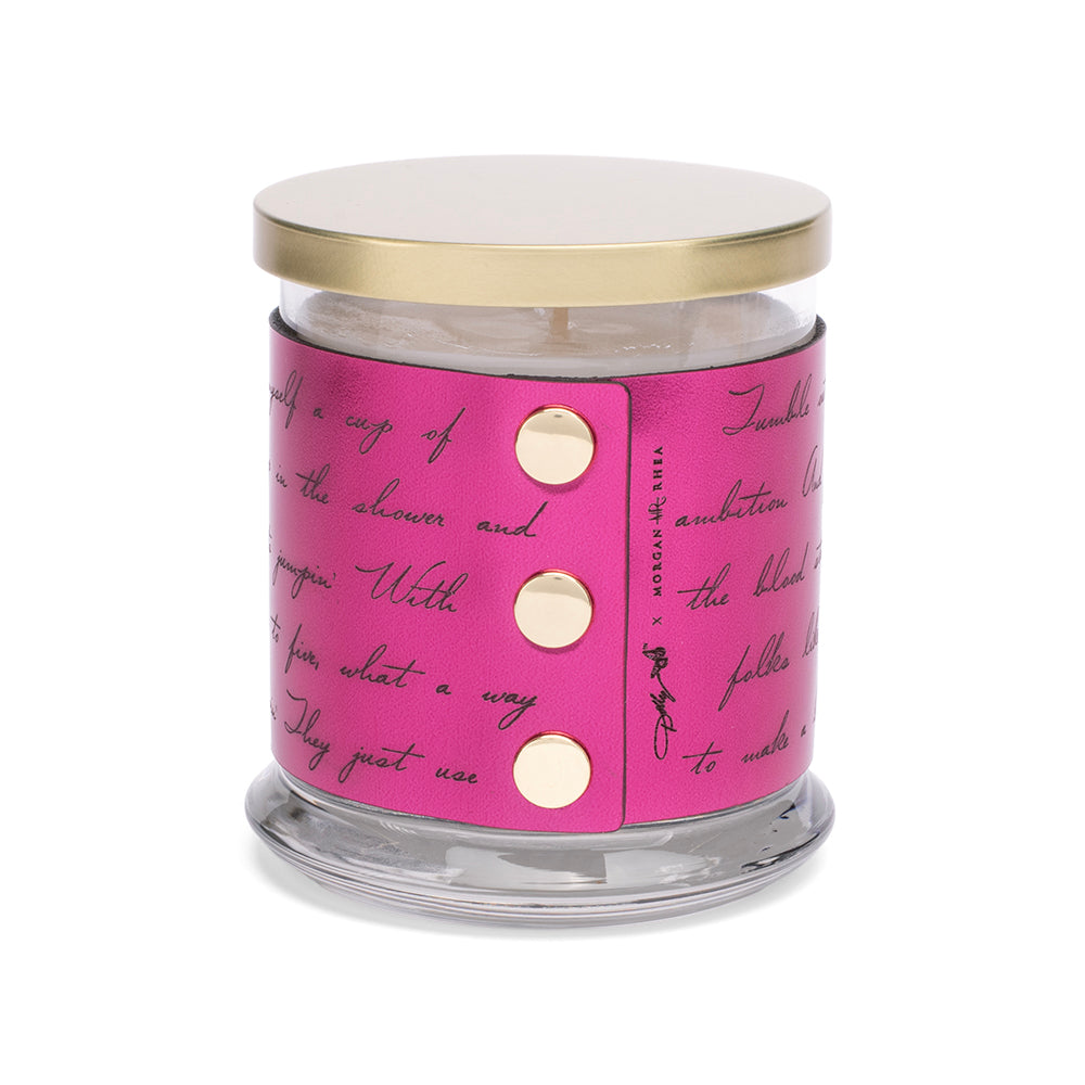 Dolly Parton Candle Garden District - Hot Pink -