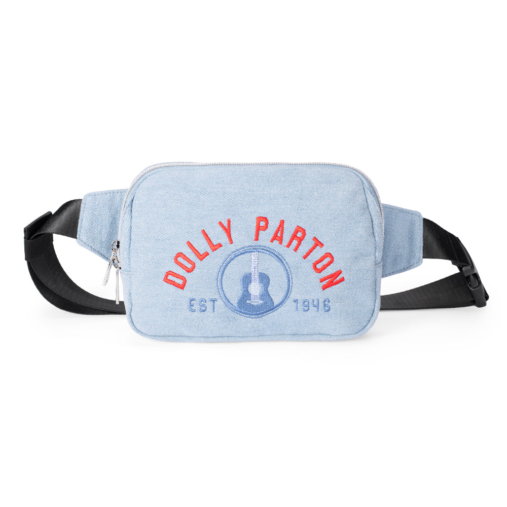 Dolly Parton Crossbody Est. 1946 Denim  - Denim -