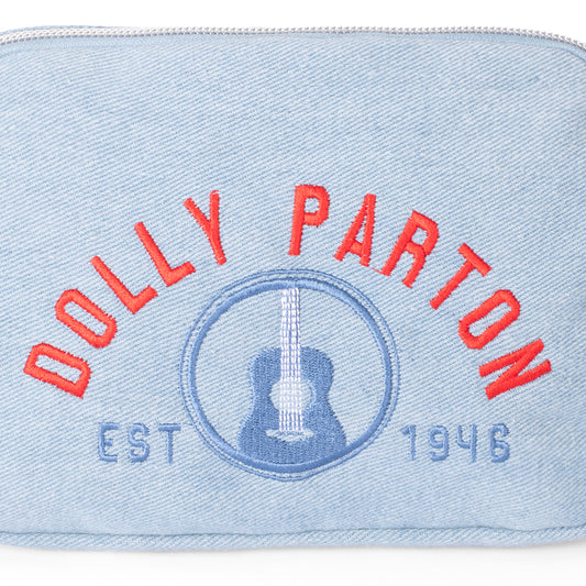 Dolly Parton Crossbody Est. 1946 Denim-2
