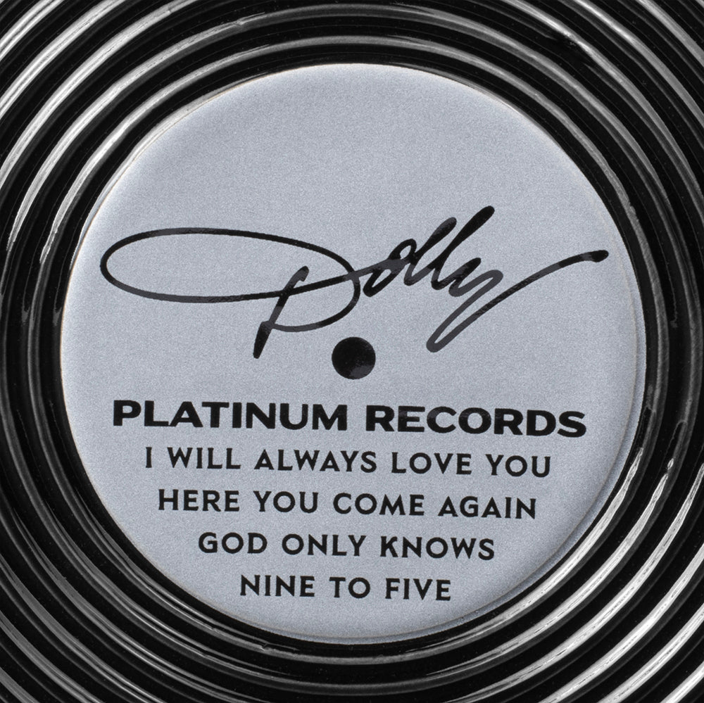 Dolly Parton Mug Platinum & Gold Record-3