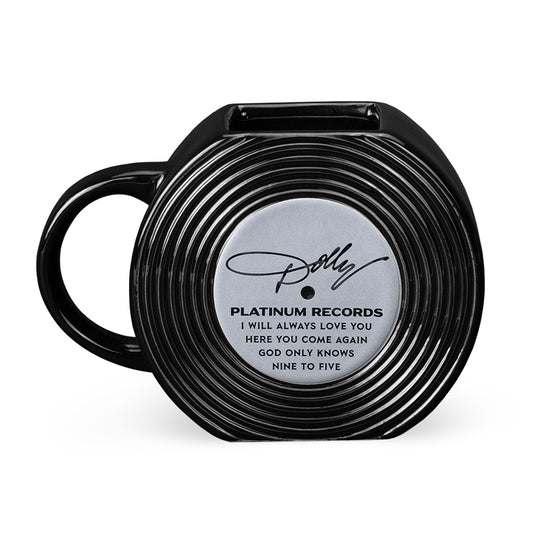 Dolly Parton Mug Platinum & Gold Record  -  -