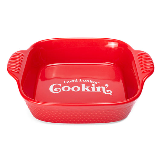 Dolly Parton Square Casserole Dish Good Lookin' Cookin'-1