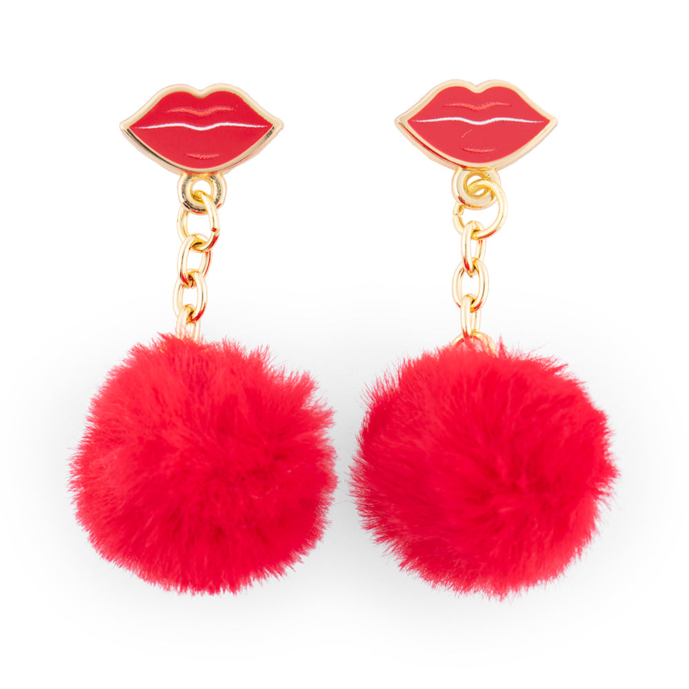 Dolly Parton Earings Pom Pom Country Dolly -  -