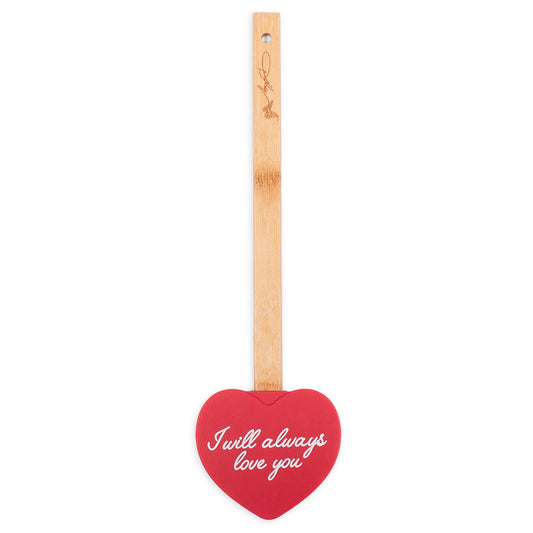 Dolly Parton Spatula I Will Always Love You Heart  - Red -