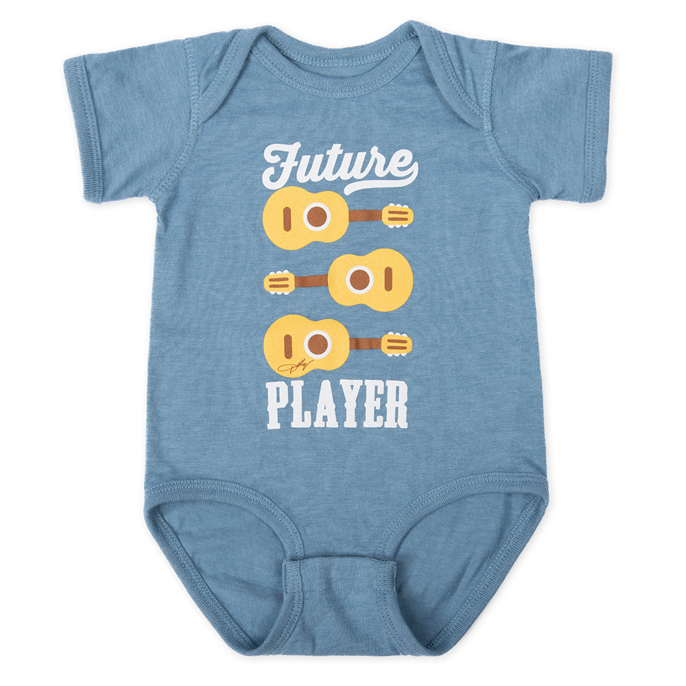 Dolly Parton Baby Bodysuit Future Player - Vintage Indigo - 6M