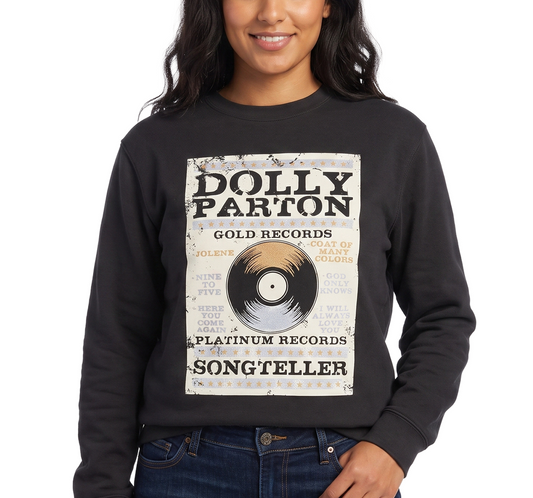 Dolly Parton Sweatshirt Platinum & Gold