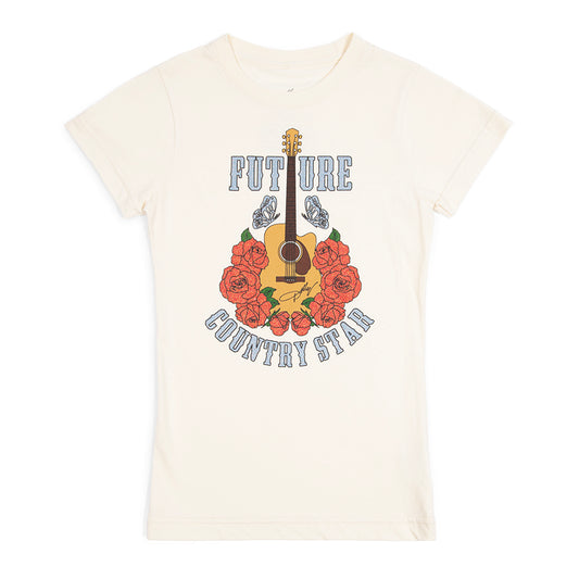 Dolly Parton T-Shirt Future Country Star Youth  - Natural - XL