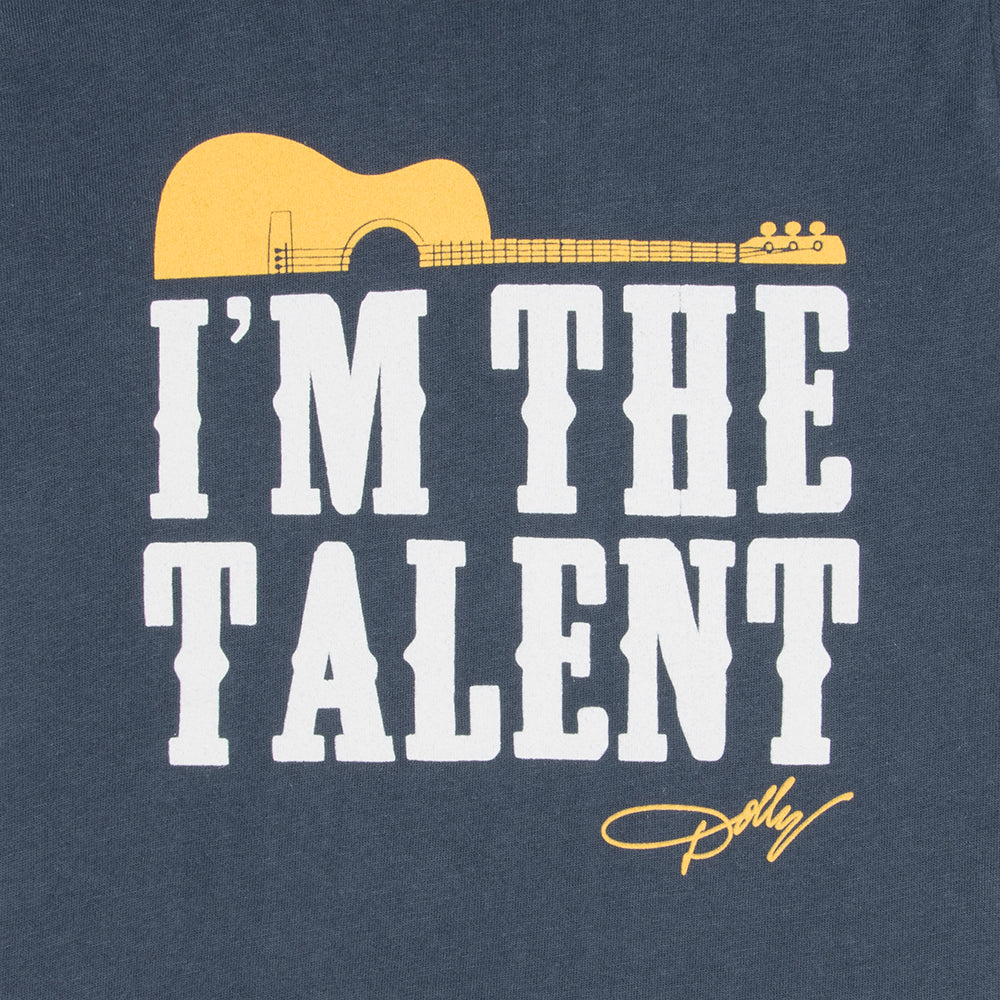Dolly Parton T-Shirt I'm the Talent Toddler-2