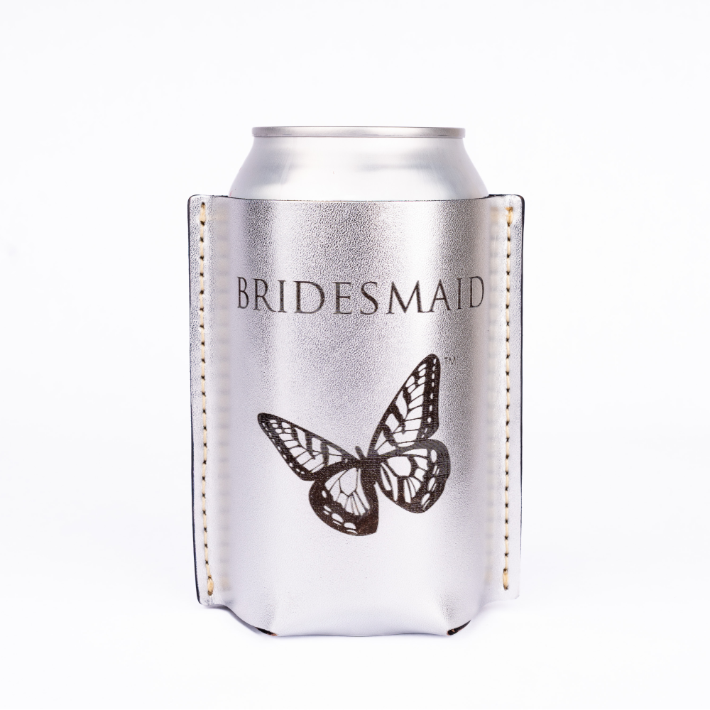 Dolly Parton x Morgan Rhea Bridesmaid Leather Can Cooler