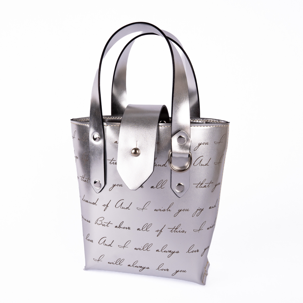 Dolly Parton x Morgan Rhea “I Will Always Love You”  Silver Avie Lee Handbag