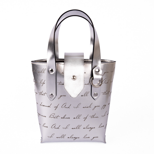 Dolly Parton x Morgan Rhea “I Will Always Love You”  Silver Avie Lee Handbag