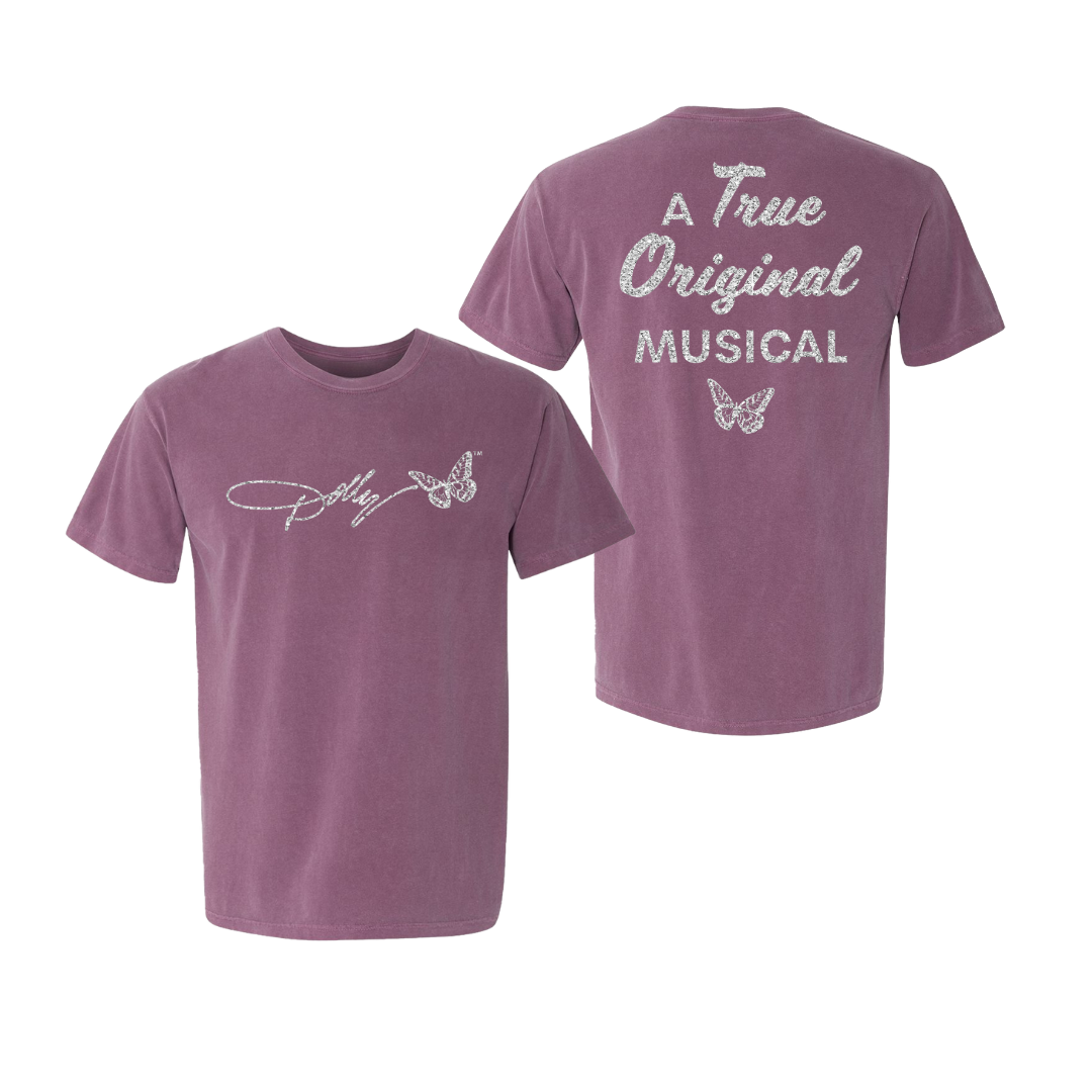 Dolly: A True Original Musical Glitter T-Shirt - T-Shirt