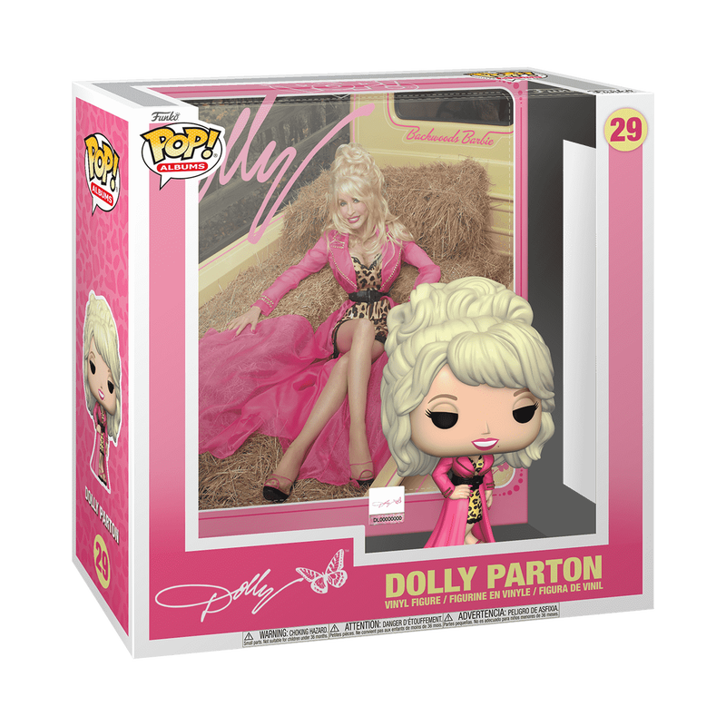 POP! Dolly Parton Backwoods Barbie Cover - Artist Owned Accessory
