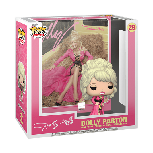 POP! Dolly Parton Backwoods Barbie Cover - Artist Owned Accessory