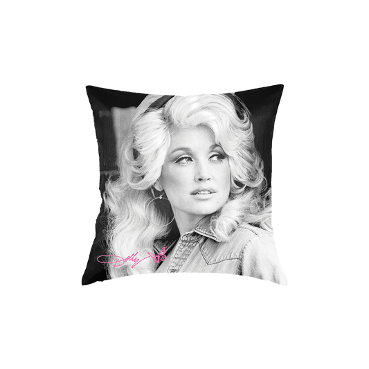 Marilyn Monroe portrait plush throw pillow case - perfect home decor for Dolly Parton fans