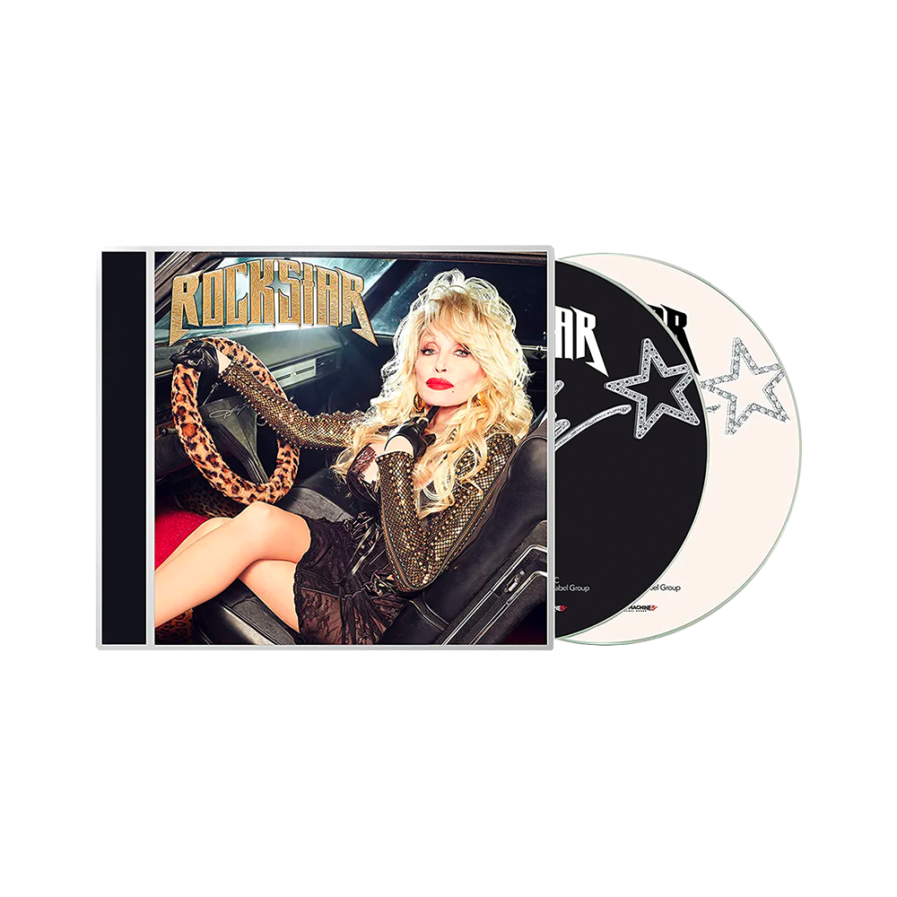 Special guest Dolly on Rockstar 2CD: close-up image of woman in car