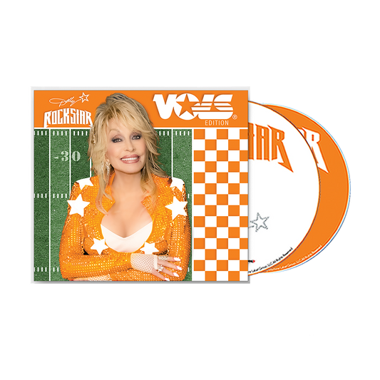 Woman in orange and white shirt - Rockstar 2CD UT Limited Edition special guest attire