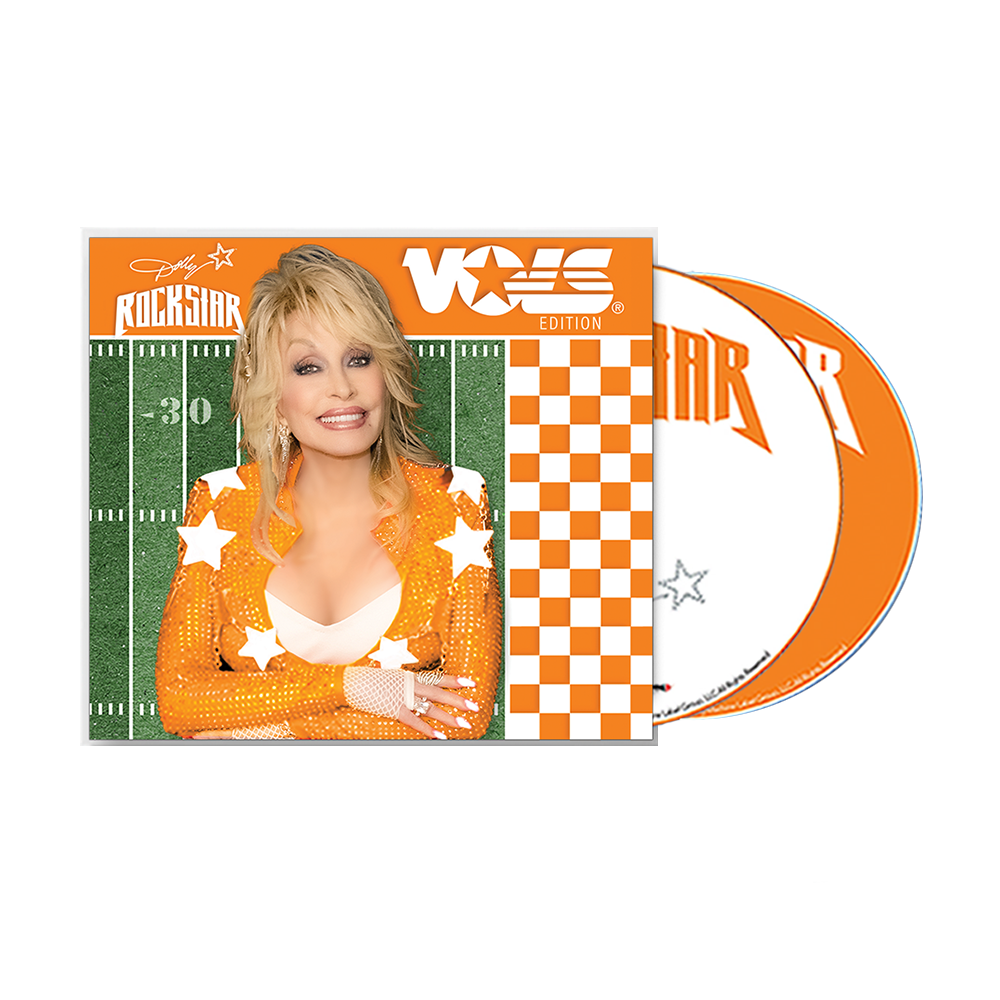 Woman in orange and white shirt - Rockstar 2CD UT Limited Edition special guest attire